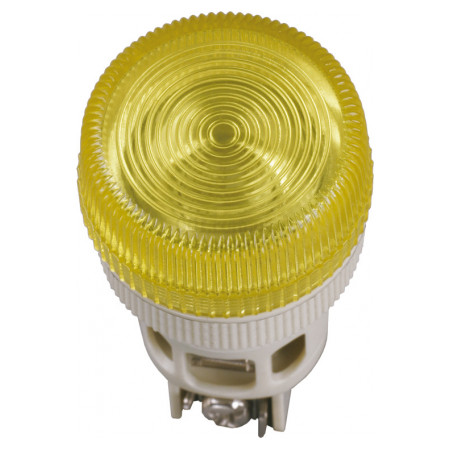 Лампа ENR-22 неон d22 мм жовта 240В циліндр, IEK (BLS40-ENR-K05) фото