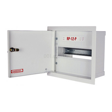 Шкаф распределительный e.mbox.RP-12-P металлический встраиваемый 12 модулей, KARWASZ (E.NEXT) фото