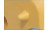 Коробка распределительная ПВХ для полых стен с крышкой 115×115×45 мм желтая, KOPOS изображение 4