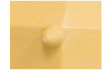 Коробка розподільча ПВХ для порожнистих стін з кришкою 155×155×64 мм жовта, KOPOS зображення 3