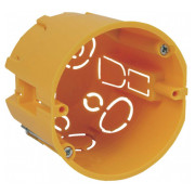 Коробка универсальная ПВХ для полых стен ∅73×70 мм желтая, KOPOS мини-фото