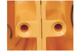 Коробка универсальная ПВХ для полых стен ∅73×70 мм желтая, KOPOS изображение 3
