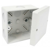 Коробка для наружного монтажа с антивандальной крышкой 101×101×63 мм светло-серая IP66, KOPOS мини-фото