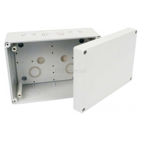 Коробка для наружного монтажа с антивандальной крышкой 177×126×90 мм светло-серая IP66, KOPOS (KSK 175_KA) фото
