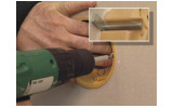 Коробка розподільча ПВХ для порожнистих стін з кришкою 233×175×78 мм жовта, KOPOS зображення 2 (застосування)