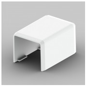 Соединитель ПВХ к кабельным каналам LHD 20×20 мм белый, KOPOS мини-фото