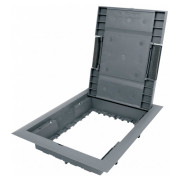 Рамка коробки KOPOBOX 80 для пола толщиной 80-95 мм темно-серая, KOPOS мини-фото