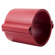 Труба разборная однослойная ПВД для подземной прокладки кабеля KOPOHALF ∅160 мм (длина 3 м) красная, KOPOS мини-фото