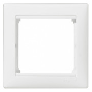 Рамка 1-постовая универсальная Valena белая (индивидуальная упаковка), Legrand мини-фото