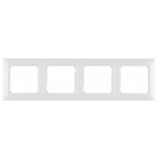 Рамка 4-постовая универсальная Valena белая (индивидуальная упаковка), Legrand мини-фото