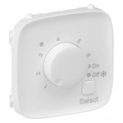 Лицевая панель термостата для теплого пола Valena Allure белая, Legrand мини-фото