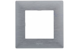 Рамка 1-постова Niloe Step фактурний алюміній, Legrand зображення 2