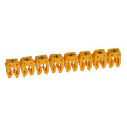 Маркер кабельный "+" 1,5-2,5 мм² CAB3 желтый, Legrand мини-фото