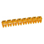 Маркер кабельный "~" 1,5-2,5 мм² CAB3 желтый, Legrand мини-фото