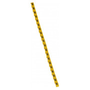 Маркер кабельный "N" Duplix желтый, Legrand мини-фото