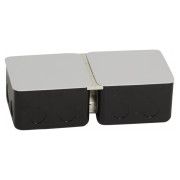 Коробка монтажная металлическая в бетон 6 модулей DLP, Legrand мини-фото