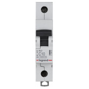 Автоматичний вимикач RX3 1P 10А хар-ка C 4,5кА, Legrand міні-фото