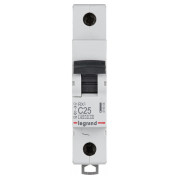 Автоматичний вимикач RX3 1P 25А хар-ка C 4,5кА, Legrand міні-фото