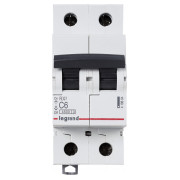 Автоматичний вимикач RX3 2P 6А хар-ка C 4,5кА, Legrand міні-фото