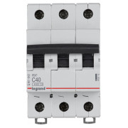Автоматичний вимикач RX3 3P 40А хар-ка C 4,5кА, Legrand міні-фото