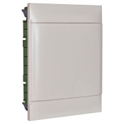 Корпус пластиковий вбудовуваний Practibox S 2×12 білі двері PE+N (для бетонних та цегляних стін), Legrand міні-фото