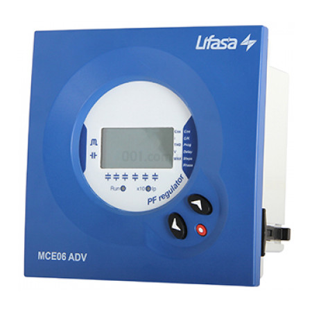 Контролер компенсації коефіцієнта потужності MCE-6 ADV 400 В, Lifasa (E.NEXT) (MCE06ADV400) фото