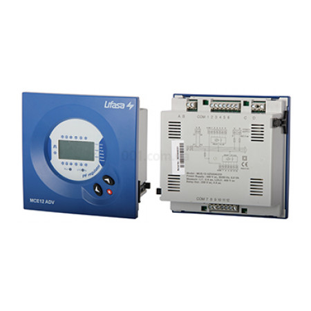 Контролер компенсації коефіцієнта потужності MCE-12 ADV 400 В, Lifasa (E.NEXT) (MCE12ADV400) фото