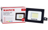 Прожектор світлодіодний 20Вт чорний 6500К IP65 slim FL12 ECO LED, Magnum зображення 4