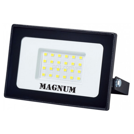 Прожектор світлодіодний 30Вт чорний 6500К IP65 slim FL12 ECO LED, Magnum (90018083) фото