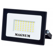Прожектор светодиодный 50Вт черный 6500К IP65 slim FL12 ECO LED, Magnum мини-фото
