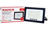 Прожектор светодиодный 100Вт черный 6500К IP65 slim FL12 ECO LED, Magnum изображение 4