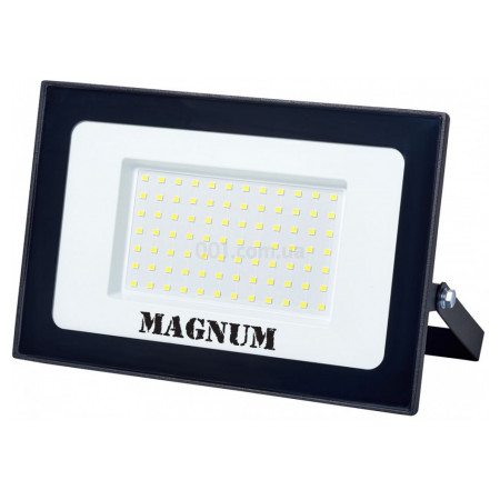Прожектор светодиодный 100Вт черный 6500К IP65 slim FL12 ECO LED, Magnum (90018087) фото