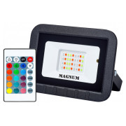 Прожектор светодиодный 20Вт RGB IP65 slim FL ECO LED, Magnum мини-фото