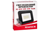 Прожектор светодиодный 50Вт 6500К IP65 slim FL ECO LED, Magnum изображение 5 (упаковка)