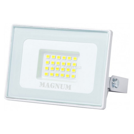 Прожектор світлодіодний 20Вт білий 6500К IP65 slim FL12 ECO LED, Magnum (90020423) фото