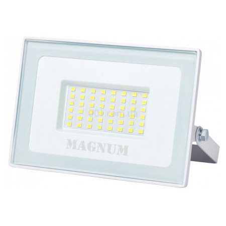 Прожектор світлодіодний 50Вт білий 6500К IP65 slim FL12 ECO LED, Magnum (90020425) фото