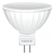 Светодиодная лампа 1-LED-510 MR16 3Вт 4100K GU5.3, MAXUS LED мини-фото