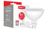 Упаковка светодиодной лампы MAXUS 1-LED-513 MR16 5W 3000K GU5.3 изображение