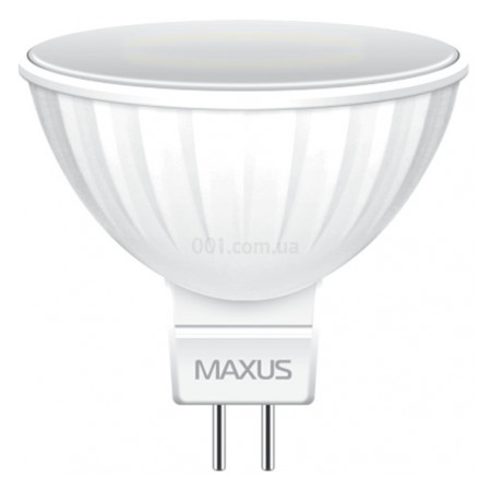 Світлодіодна лампа 1-LED-514 MR16 8Вт 4100K GU5.3, MAXUS LED фото