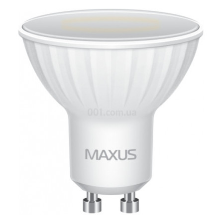 Світлодіодна лампа 1-LED-516 MR16 5Вт 4100K GU10, MAXUS LED фото