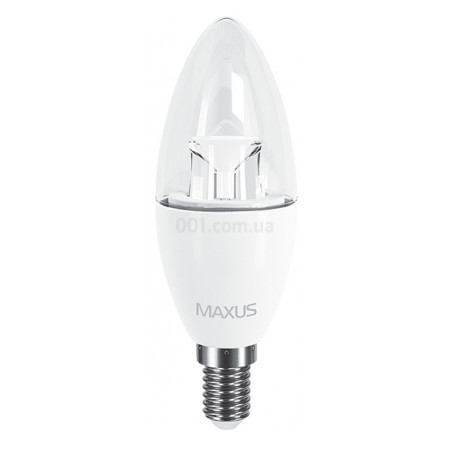 Светодиодная лампа 1-LED-531 C37 6Вт 3000K E14, MAXUS LED фото