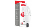 Упаковка светодиодной лампы MAXUS 1-LED-531 C37 6W 3000K E14 изображение