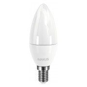 Светодиодная лампа 1-LED-5311 C37 CL-F 4Вт 3000K E14, MAXUS LED мини-фото