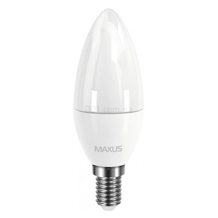 Світлодіодна лампа 1-LED-5311 C37 CL-F 4Вт 3000K E14, MAXUS LED фото