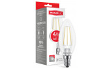 Упаковка светодиодной лампы MAXUS 1-LED-538 C37 (филамент) 4W 4100K E14 изображение