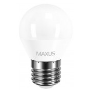Світлодіодна лампа 1-LED-5410 G45 F 4Вт 4100K E27, MAXUS LED міні-фото