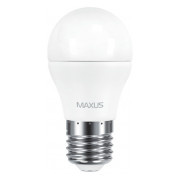 Світлодіодна лампа 1-LED-542 G45 6Вт 4100K E27, MAXUS LED Світлодіодна лампа 1-LED-542 G45 6Вт 4100K E27, MAXUS LED міні-фото
