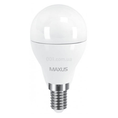 Світлодіодна лампа 1-LED-543 G45 6Вт 3000K E14, MAXUS LED фото