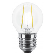 Светодиодная лампа 1-LED-546-01 G45 FM (филамент) 4Вт 4100K E27, MAXUS LED Светодиодная лампа 1-LED-546-01 G45 FM (филамент) 4Вт 4100K E27, MAXUS LED мини-фото
