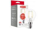 Упаковка светодиодной лампы MAXUS 1-LED-548-01 G45 FM (филамент) 4W 4100K E14 изображение